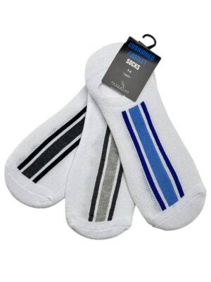 PEACOCKS 3-Pack Skarpetki Męskie Białe 39-43