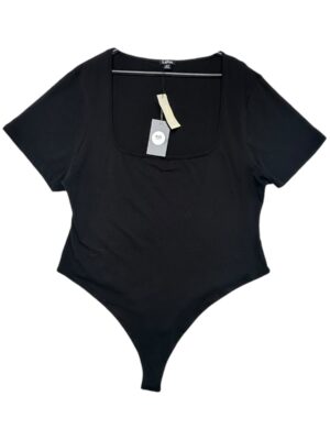 BOOHOO Body Damskie Czarne 7XL
