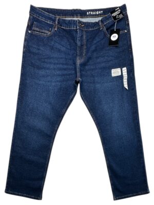 DUNNES STORES Jeansy Męskie Niebieskie XXL (W40 L30, 50EU)