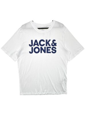 JACK&JONES Koszulka Męska Biała M