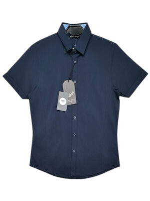 BRAVE SOUL Koszula Męska Granatowa S