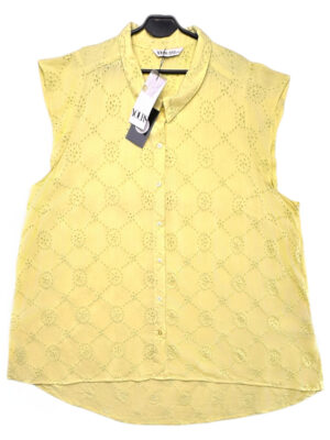 YOURS Tunika Damska Żółta 7XL/8XL