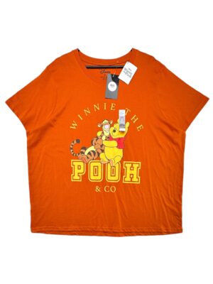 PRIMARK DISNEY Koszulka Damska Pomarańczowa XXL (50/52)