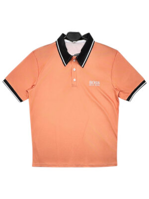 INSPIROWANA HUGO BOSS Koszulka Męska Pomarańczowa XL