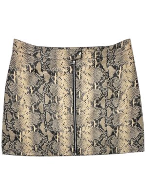 PRIMARK Spódnica Damska Beżowa Wzór Wężowy 4XL