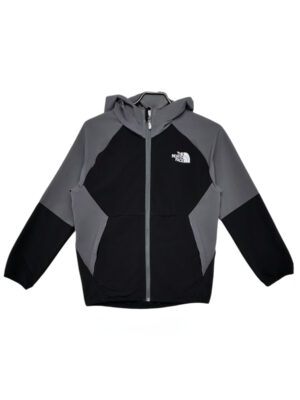 THE NORTH FACE Kurtka Dziecięca Czarna Szara 140 (M)
