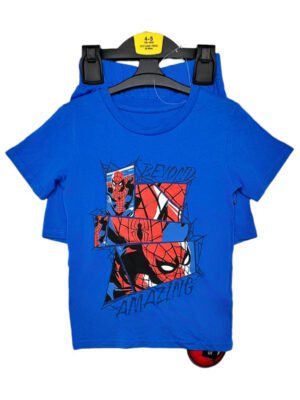 DUNNES STORES SPIDER-MAN Komplet Dziecięcy Niebieski 110