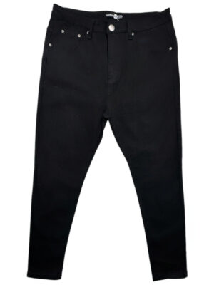 BOOHOO Jeansy Damskie Czarne XL