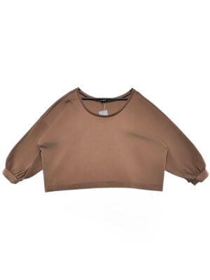 BY O LA LA…! Bluza Damska Brązowa M