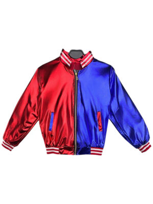 Bluza Damska Czerwono-Niebieska S