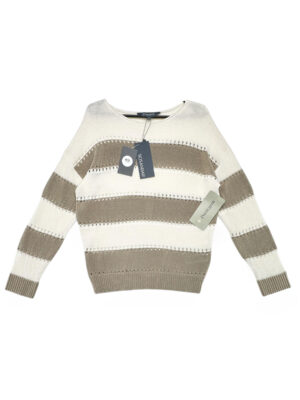 SOSANDAR Sweter Damski Beżowy S