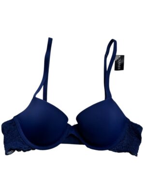DUNNES STORES Biustonosz Damski Niebieski 32A 85A