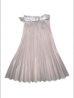 RIVER ISLAND Spódnica Damska Beżowa M 100% poliester