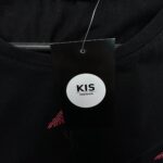GUESS Koszulka Damska Czarna Wzór Flamingi XS - zdjęcie 3