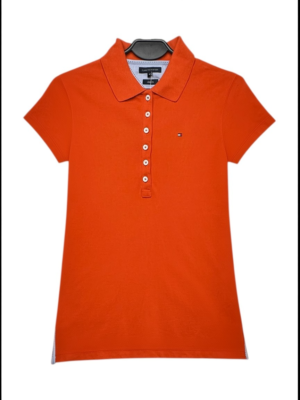 TOMMY HILFIGER Koszulka Damska Pomarańczowa XS