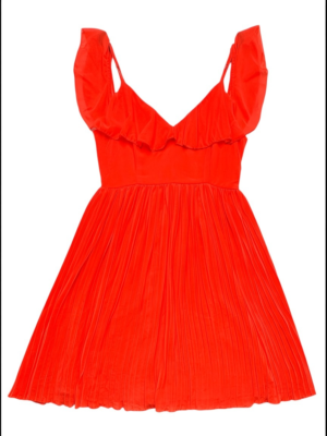 BOOHOO OCCASION Sukienka Damska Pomarańczowa XXL