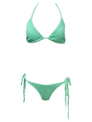 PRETTYLITTLETHING Strój kąpielowy Damski Zielony L
