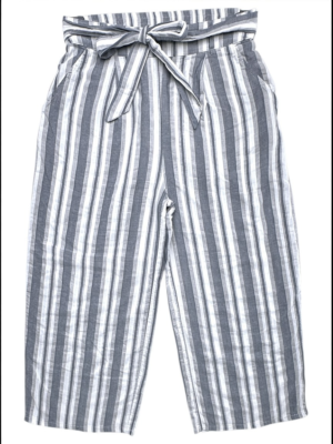 NEW LOOK Spodnie Damskie Błękitno Białe L