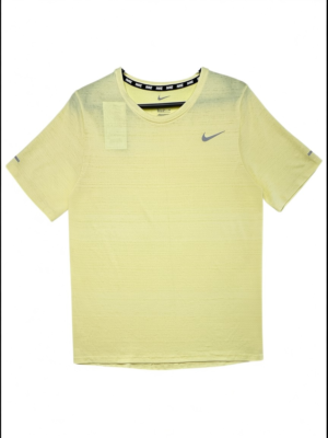 NIKE DRI-FIT Koszulka Dziecięca Żółta 170