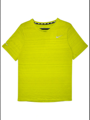 NIKE DRI-FIT Koszulka Dziecięca Limonkowa 170