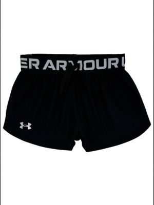 UNDER ARMOUR Szorty Dziecięce Czarne 128