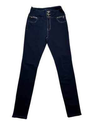 DENIM CLUB Jeansy Damskie Czarne XL