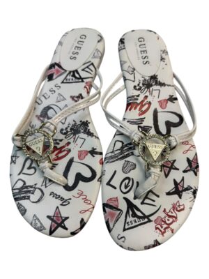 GUESS Japonki Damskie Białe 41 (8M)