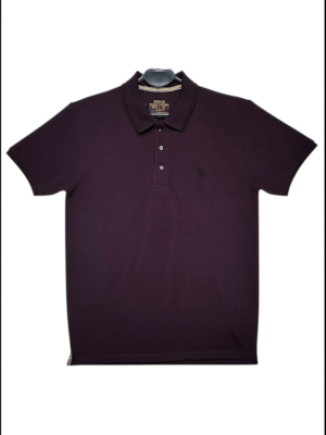 INSPIROWANA POLO RALPH LAUREN Koszulka Męska Fioletowa M