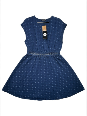 SHEIN FRENCHY Sukienka Damska Granatowa L/XL
