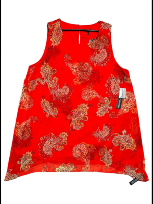 ROMAN Bluzka Damska Pomarańczowa Wzorzysta 6XL
