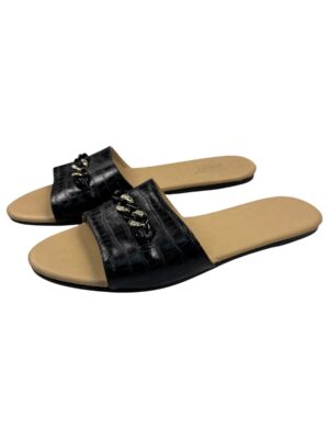 PRIMARK Klapki Damskie Czarne 40
