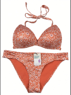 PRIMARK Strój kąpielowy Damski Pomarańczowy XS