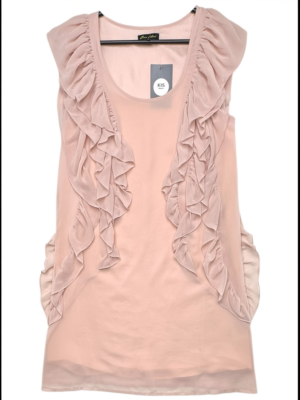 RIVER ISLAND Sukienka Damska Brzoskwiniowa M