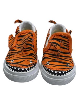 VANS Trampki Dziecięce Pomarańczowe Wzór Zwierzęcy 17.5