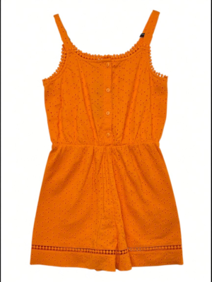 F&F Kombinezon Dziecięcy Pomarańczowy 134