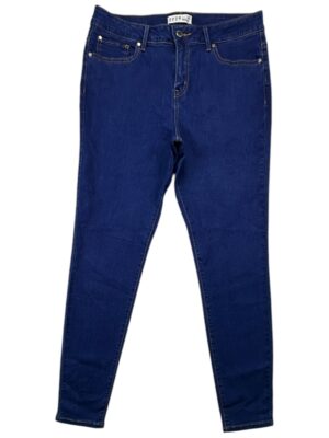 DENIM CO Jeansy Damskie Niebieskie XXL