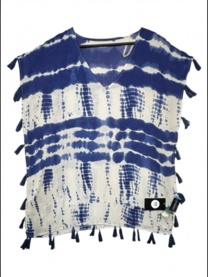DUNNES Narzuta Damska Niebieska Tie Dye L ( 44/46 )