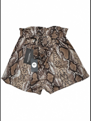 PRETTYLITTLETHING Spodenki Damskie Brązowe XXL