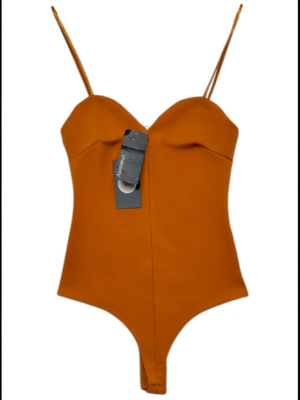 CHEMISTRY Body Damskie Musztardowe L