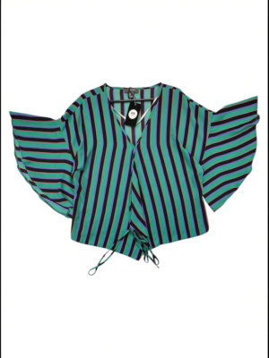PRIMARK Bluzka Damska Zielona XL Poliester
