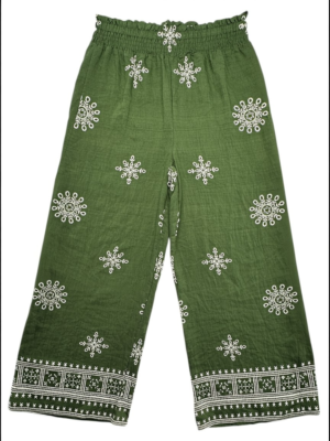 Spodnie Damskie Zielone L (40/42)