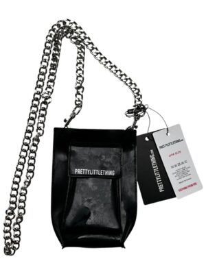 PRETTYLITTLETHING Torebka Damska Czarna ONE SIZE