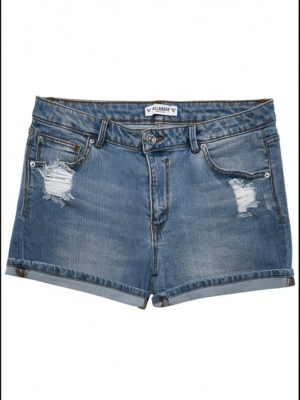 PULL&BEAR Szorty Damskie Niebieskie L