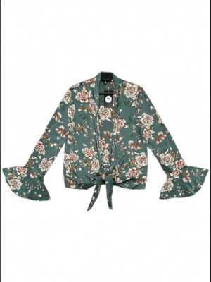 MISSGUIDED Bluzka Damska Zielona M