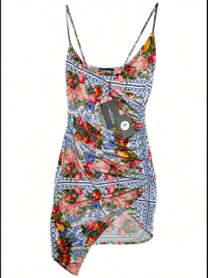 PRETTYLITTLETHING Sukienka Damska Wielokolorowa XL