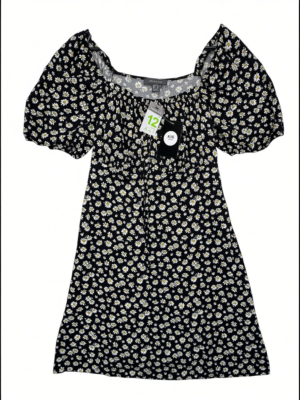 PRIMARK Sukienka Damska Czarna Kwiatowy L