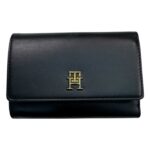 TOMMY HILFIGER Portfel Damski Czarny ONE SIZE - zdjęcie 1