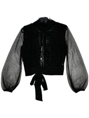 RIVER ISLAND Bluzka Damska Czarna XS