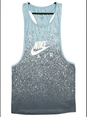 NIKE DRI-FIT Koszulka Męska Błękitna M