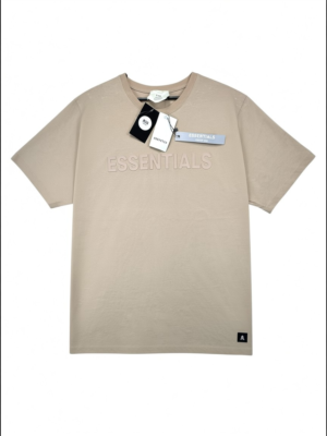 FOG FEAR OF GOD ESSENTIALS Koszulka Męska Beżowa XXL